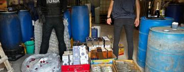 БЕБ зупинило незаконне виробництво алкоголю в Рені