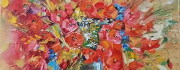 Відома на Одещині художниця продає картини щоб врятувати одразу два життя