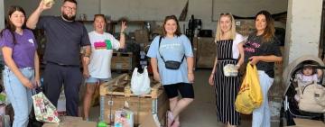 Потужний мотор для човна і близько тонни допомоги: Кілія продовжує підтримувати постраждалих на Херсонщині 