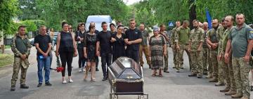 Арцизька громада простилася із загиблим захисником  Дмитром Дімчевим