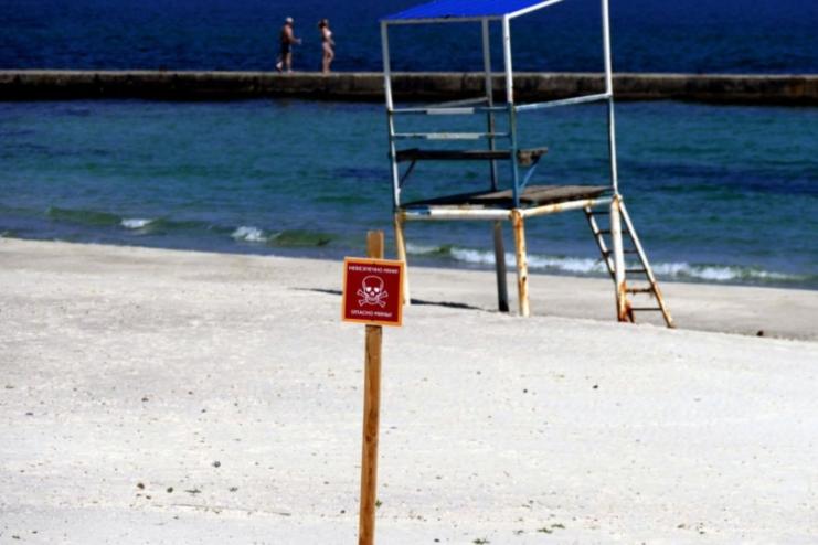 Прикордонники фіксують на узбережжі самопідриви мін, які детонують у воді, стикаючись з іншими предметами