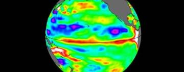 Над Тихим океаном розвивається подія Ель-Ніньо. Температура зростає на всій Землі