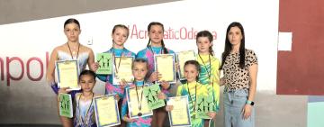 Юні спортивні акробати з Арцизької громади здобули медалі на обласному чемпіонаті