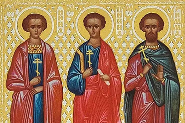 3 июля. Память святых мучеников Инны, Пинны и Риммы
