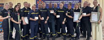 Рятувальники Одещини отримали нагороди та спеціальні звання