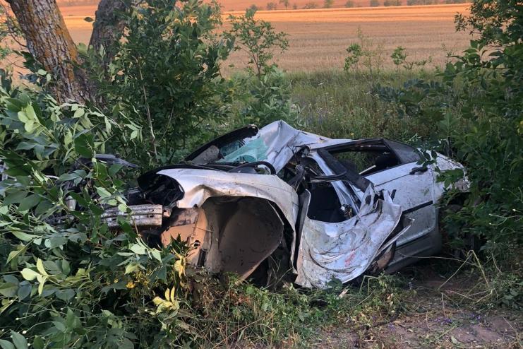Водій загинув, а двоє пасажирів госпіталізовані внаслідок ДТП у Болградському районі