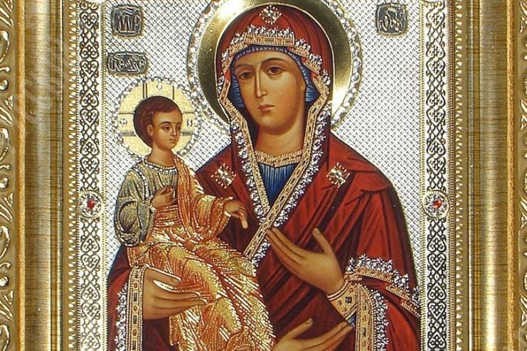 11 июля. Иконы Пресвятой Богородицы "Троеручица"
