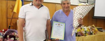 ДЕНИС БАЙЛУК ПРИВІТАВ ЗІ СВЯТОМ МЕДИЧНИХ ПРАЦІВНИКІВ АРЦИЗЬКОЇ ГРОМАДИ