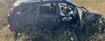  ДТП з травмованими на Одещині: внаслідок пошкодження колеса, авто вилетіло в кювет