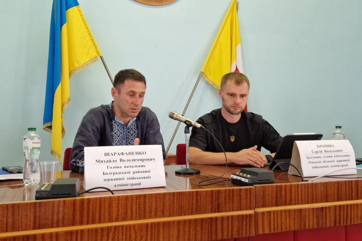 У Болградському районі представили нового голову РВА - Михайла Шарафаненка 
