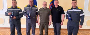 Чотири енергетика з Одещини отримали державні нагороди