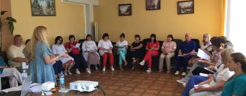 Медики Тарутинського ЦПМСД взяли участь у тренінгу "Самодопомога для управління стресом"