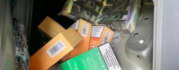 На Одещині вилучили автомобіль, «нафарширований» електронними сигаретами та смартфонами