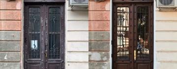 В Одесі відреставрували історичні двері початку XX століття