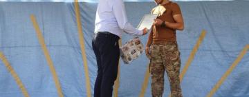 До Дня Незалежності Парпуланський нагородив військових з Арцизької громади