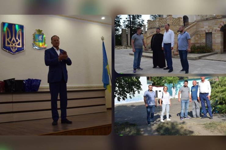 Офіційний та результативний візит Олега Радковського в Арциз