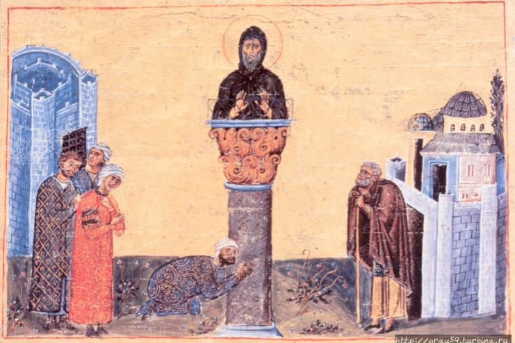 14 сентября. Память преподобного Симеона Столпника 