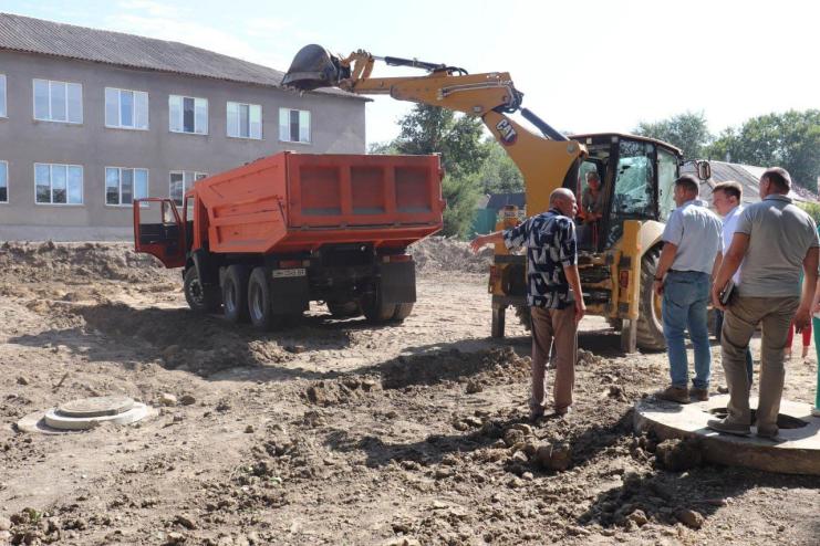 Радісна новина для Арцизу: в місті розпочалось будівництво стаціонарного укриття в ліцеї
