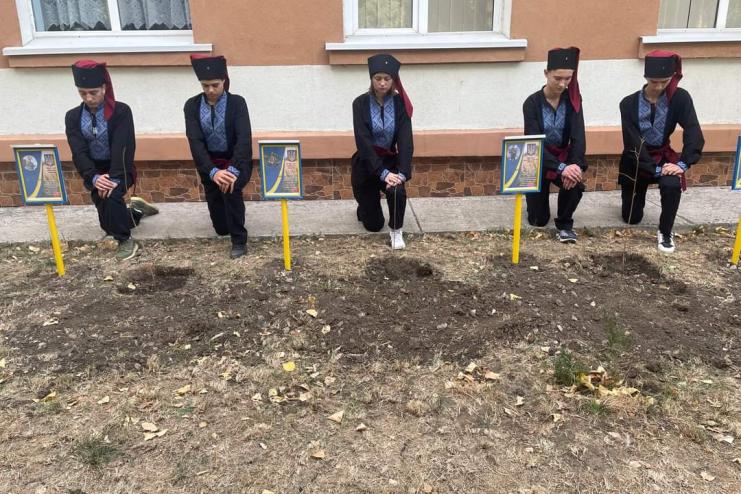 Алея Героїв з'явилася на території Арцизького ліцею