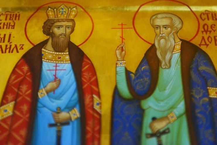 3 октября. Память святых мучеников и исповедников князя Михаила Черниговского и боярина Феодора 