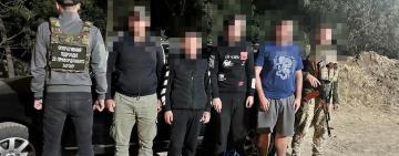 На Одещині прикордонники затримали групу порушників кордону