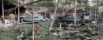 Наслідки нічної атаки російських терористів на Одещину