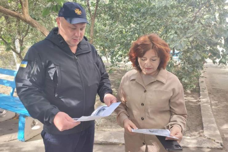 «Зимові» правила безпеки: рятувальники посилюють інформаційні заходи в Болградському районі