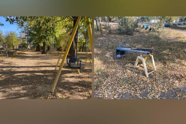 «Нелегальні» дитячі майданчики в Арцизі: локаціям міста потрібен дбайливий господар