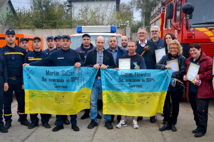 Делегація з Німеччини завітала до тарутинських пожежників
