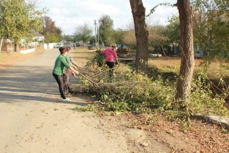 В ПАВЛІВСЬКІЙ ГРОМАДІ ПРОДОВЖУЮТЬ ЗАЛУЧАТИ БЕЗРОБІТНИХ ДО СУСПІЛЬНО-КОРИСНИХ РОБІТ
