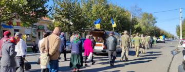 В Кілії провели в останню путь загиблого на Бахмутському напрямку Олексія Зонтова