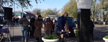 «Вільні творити майбутнє»: в Арцизі відзначили  День Гідності та Свободи