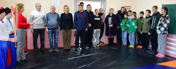 Відкриття секції з вільної боротьби відбулося у селі Михайлівка
