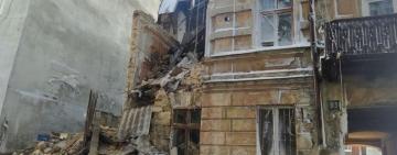В Одесі будинок, що частково обвалився, хочуть демонтувати