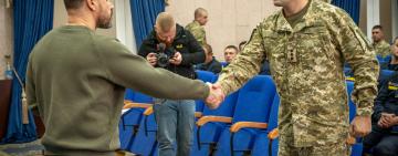 На Одещині відзначили прикордонників, які рятували людей із зимової пастки