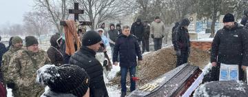 Теплицька громада простилася з українським воїном 