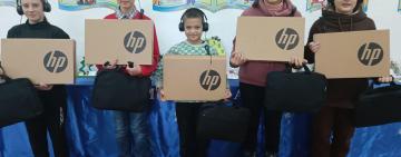 Нові ноутбуки для дітей Тарутинщини  напередодні  Різдва