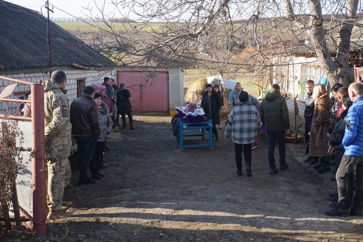 Одещина попрощалася із загиблим захисником 