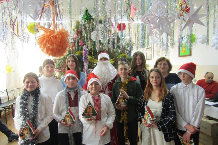 Вперше за три роки в Бородінській громаді відбулись шкільні «ялинки»
