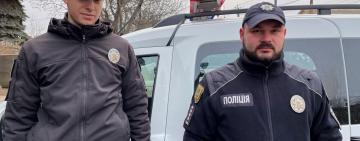 На Одещині під час руху загорівся автомобіль: водію допомогли поліцейські