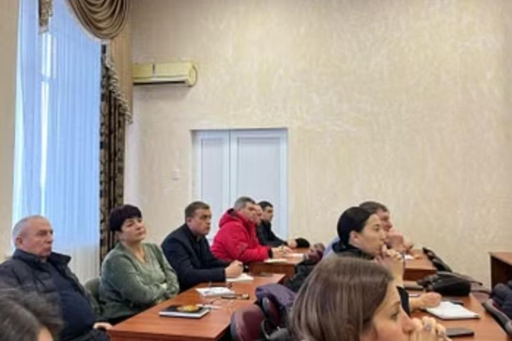 Голова та старости Теплицької сільської ради взяли участь в нараді під головуванням голови Болградської РВА 