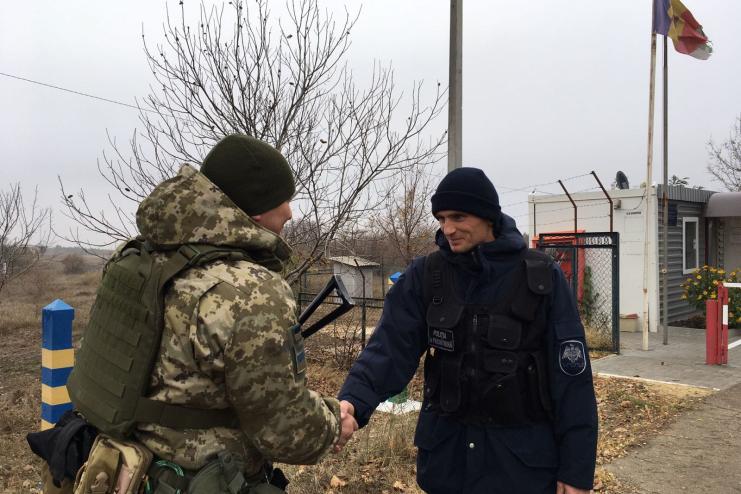 Міжнародний день «дякую»: на Одещині прикордонники подякували своїм колегам з Молдови