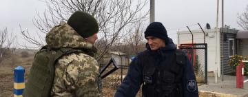 Міжнародний день «дякую»: на Одещині прикордонники подякували своїм колегам з Молдови