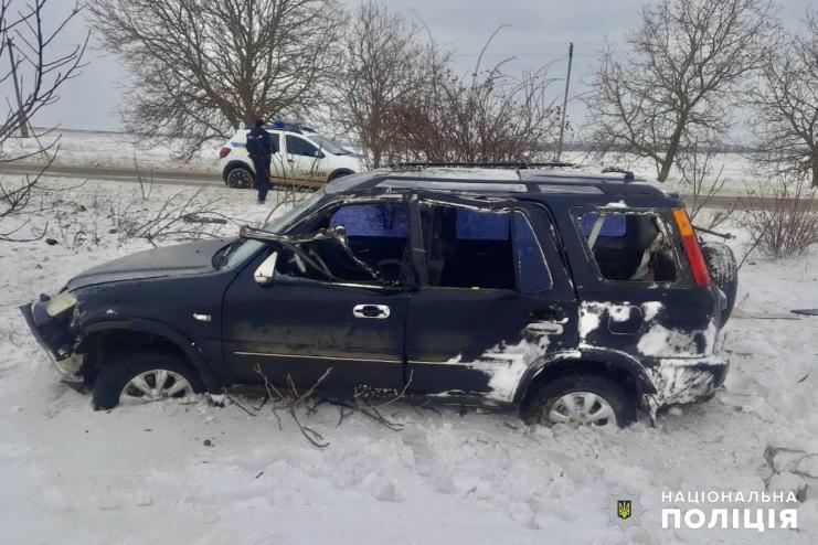На Одещині сталася ДТП, внаслідок якої загинув водій кросовера