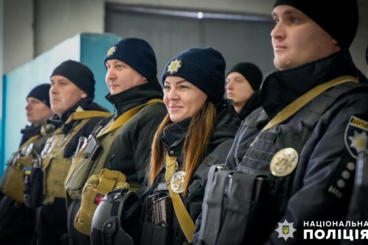 В Одесі пройшла ротація поліцейських, які несуть службу на Херсонщині