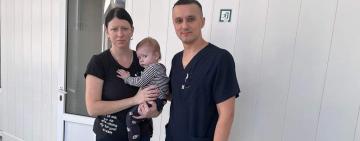 Однорічного Андрійка, який мав рідкісну аномалію, врятували хірурги Одеської обласної дитячої клінічної лікарні