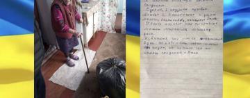 «Руки не работают, ноги плохо ходят, но хочется помочь солдатам»: 93-річна жителька Одещини зібрала велику посилку військовим