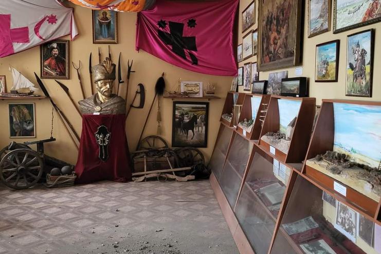В Одесі під час дронової атаки руйнувань зазнав музей козацтва
