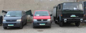 Ще три автівки передали благодійники з Одещини підрозділам ЗСУ