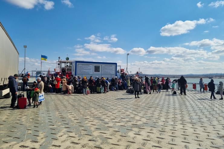 На Одещині поромний комплекс на кордоні з Румунією працює за новим графіком
